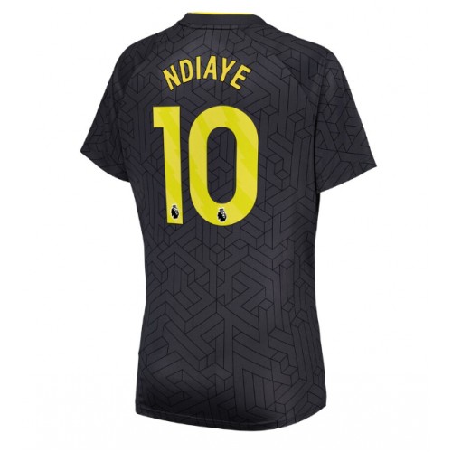 Fotballdrakt Dame Everton Iliman Ndiaye #10 Bortedrakt 2024-25 Kortermet